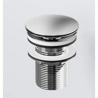 ABLAUFVENTIL 100 1693  - Chromfarben, MODERN, Metall (6,6/8,3cm)