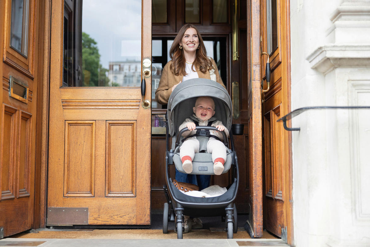 BUGGY Valora  - Graublau/Schwarz, Basics, Kunststoff/Metall (60/109/95cm) - JOIE SIGNATURE