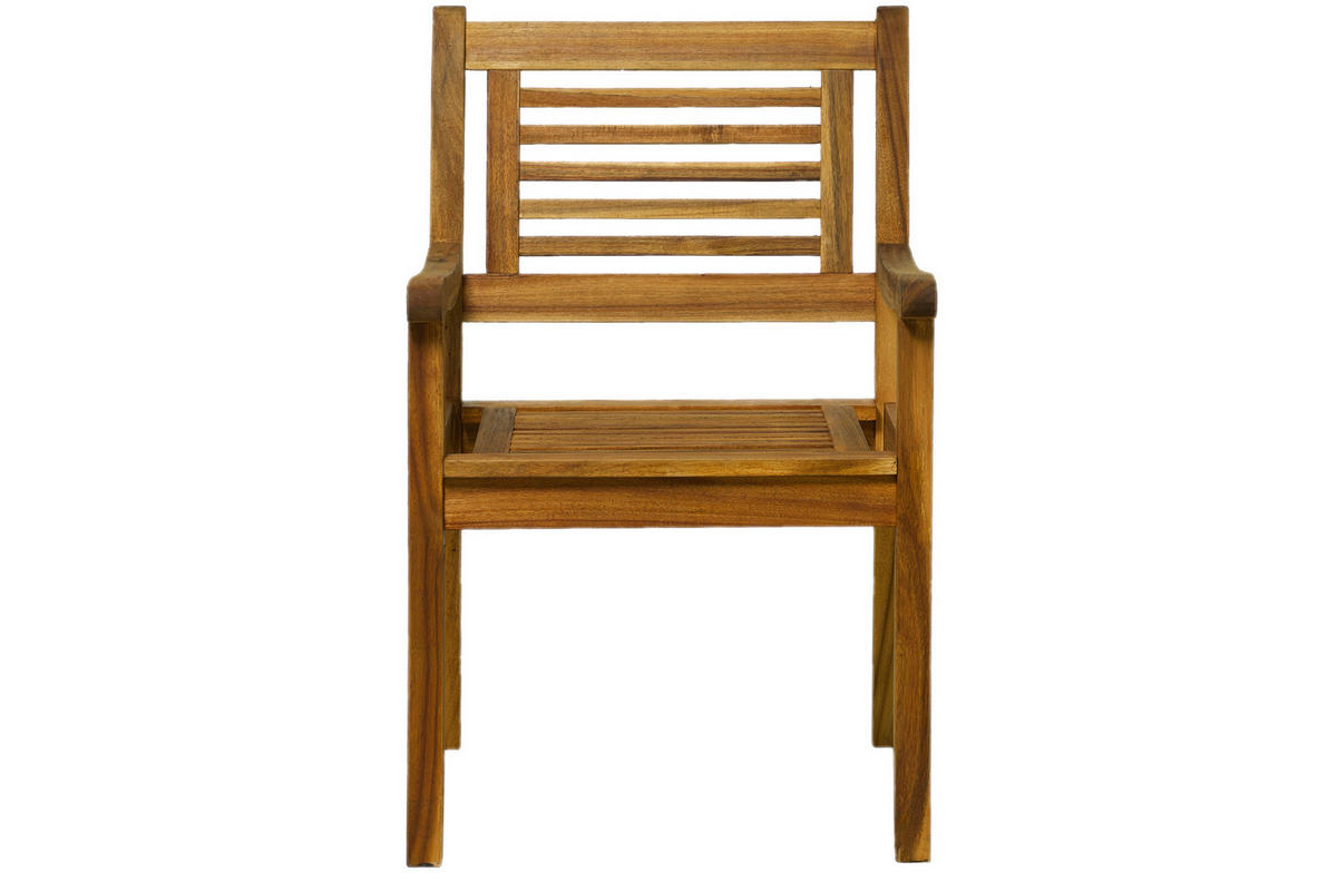 GARTENSESSEL Holz Naturfarben  - Naturfarben, Natur, Holz (58/92/68cm) - Livetastic