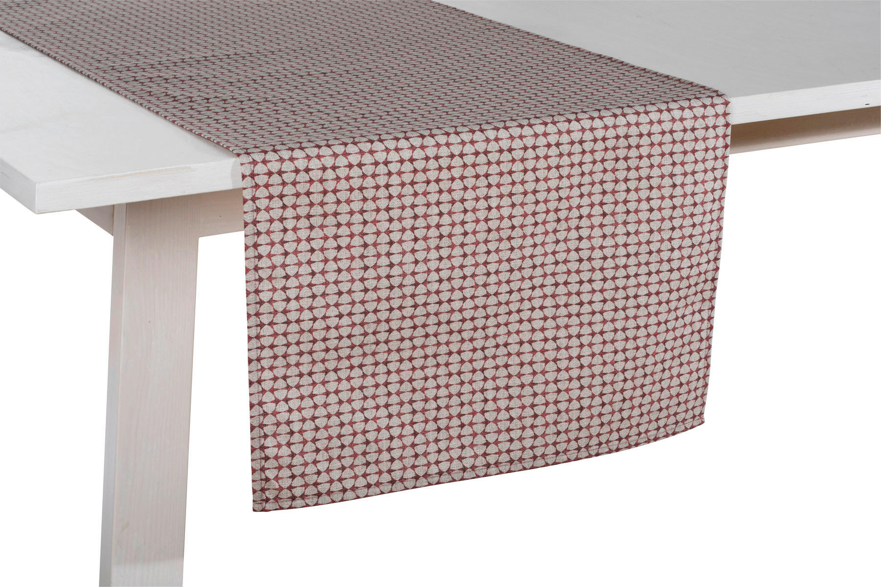 TISCHLÄUFER 50/150 cm  - Rot, Trend, Textil (50/150cm)