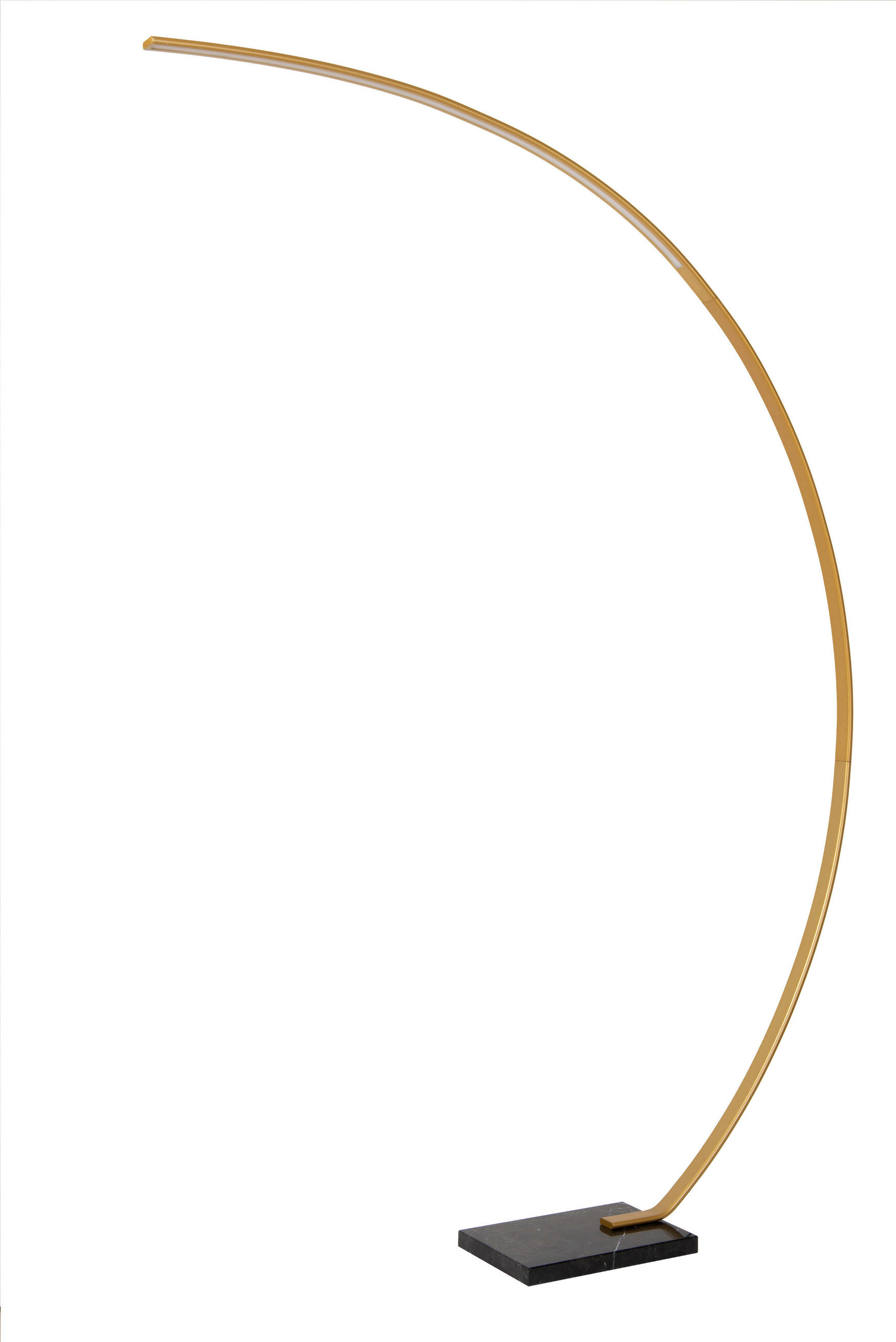 SVETILKA V OBLIKI LOKA  CURVE   140.4/22/192 cm          - Design, kovina (140.4/22/192cm)