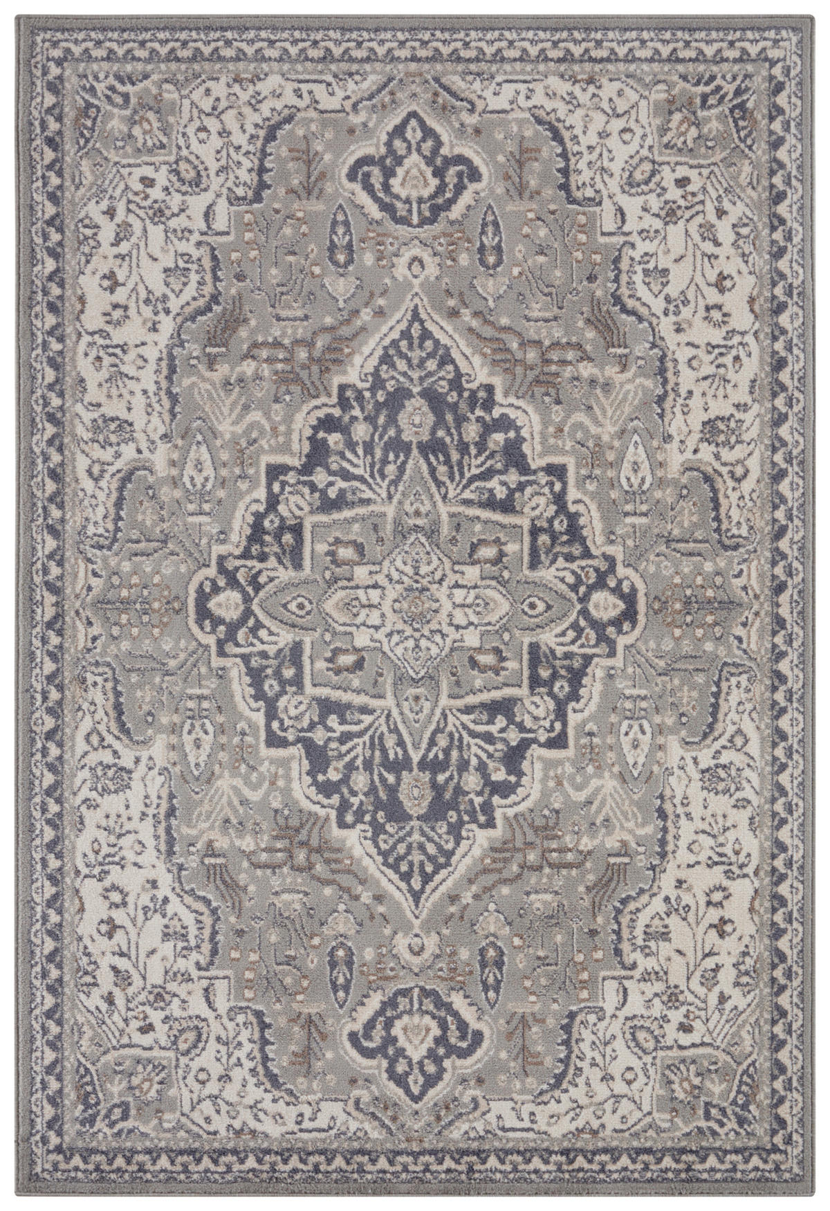 FLACHWEBETEPPICH 80/120 cm Terrain Creme  - Creme, Design, Kunststoff/Textil (80/120cm)
