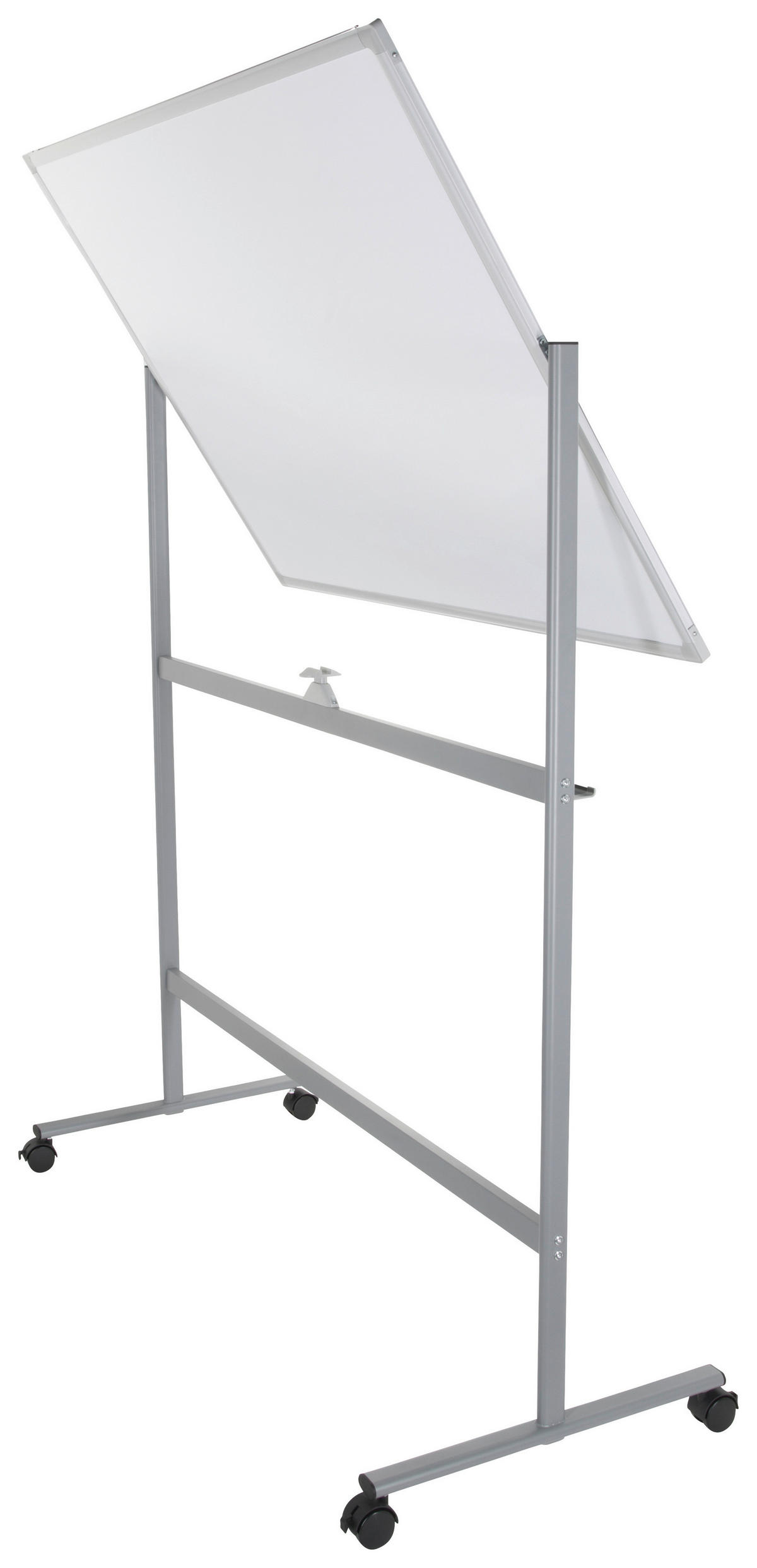 WHITEBOARDTAVLA - vit/silver, Basics, metall (128/187/54cm) - MID.YOU