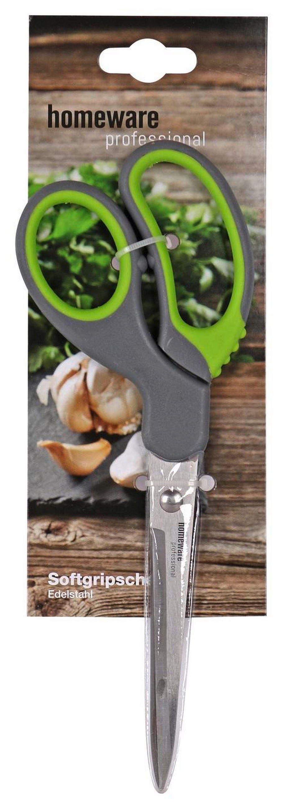 FOARFECĂ - verde/gri, Basics, plastic/metal (22cm) - Homeware Profession.