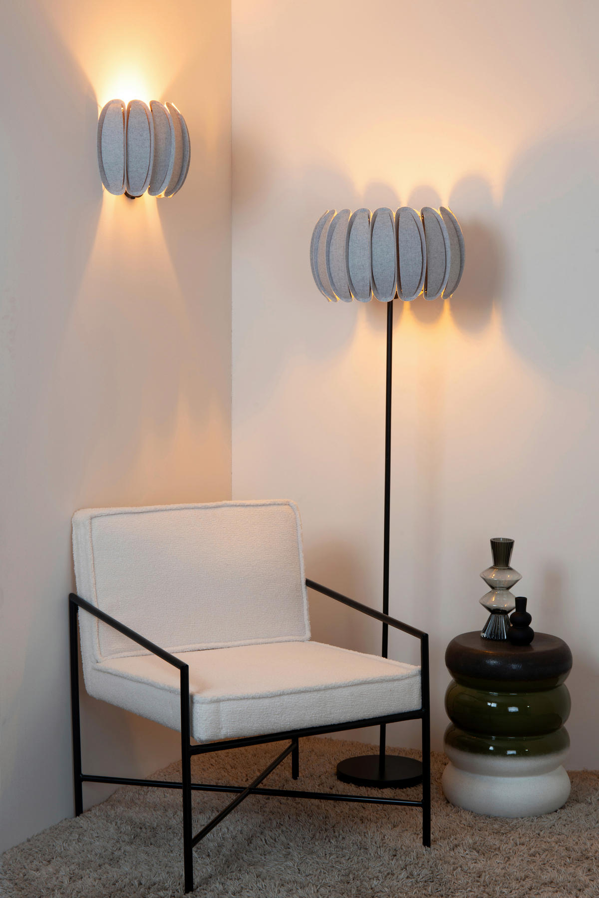 STEHLEUCHTE 40/40/156 cm    - Design (40/40/156cm) - Lucide