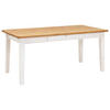 ESSTISCH in Holz 180/90/78 cm  - Laugenfarbig/Weiß, ROMANTIK / LANDHAUS, Holz (180/90/78cm) - Boxxx