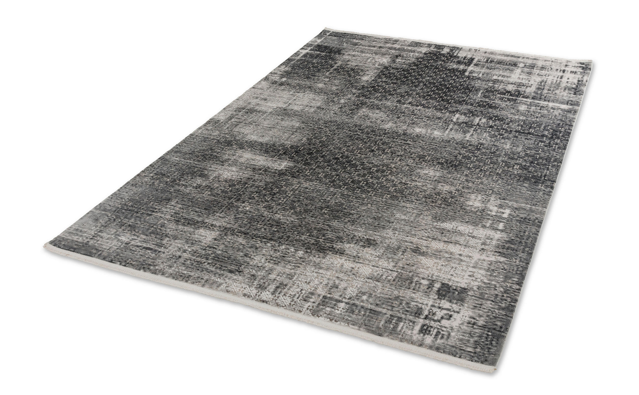 WEBTEPPICH 133/190 cm Vision  - Anthrazit, Design, Textil (133/190cm) - Schöner Wohnen