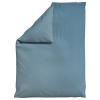 BETTDECKENBEZUG Woven Satin Fade Makosatin 135-140/200 cm  - Hellgrau/Hellblau, Basics, Textil (135-140/200cm) - Schlafgut