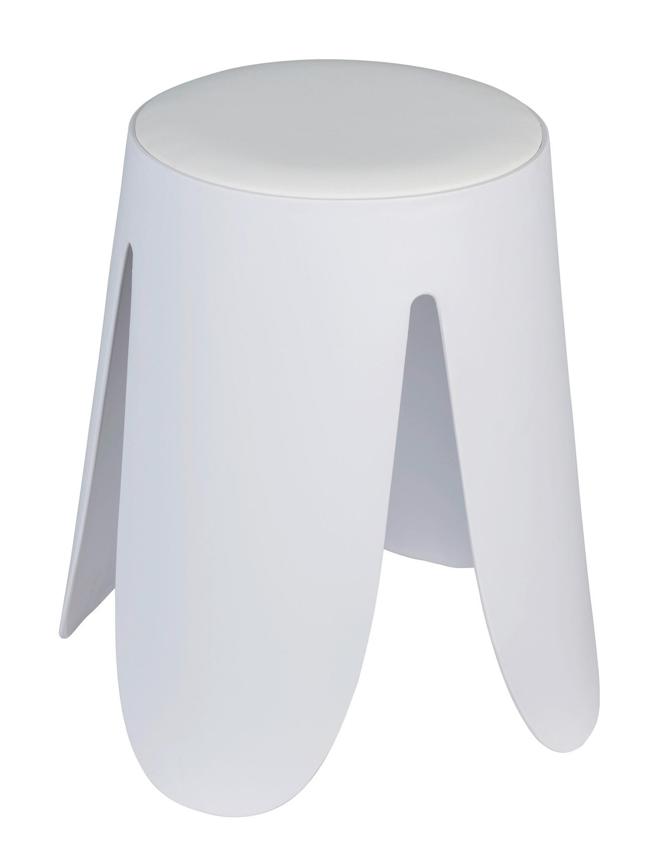 BADHOCKER Kunststoff  - Weiß, Basics, Kunststoff (44,5/46/44,5cm) - Wenko