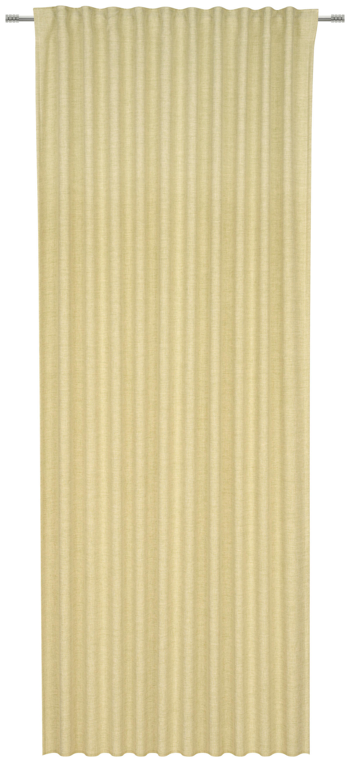 KÉSZFÜGGÖNY részben fényzáró  - lime, Basics, textil (140/245cm) - Esposa