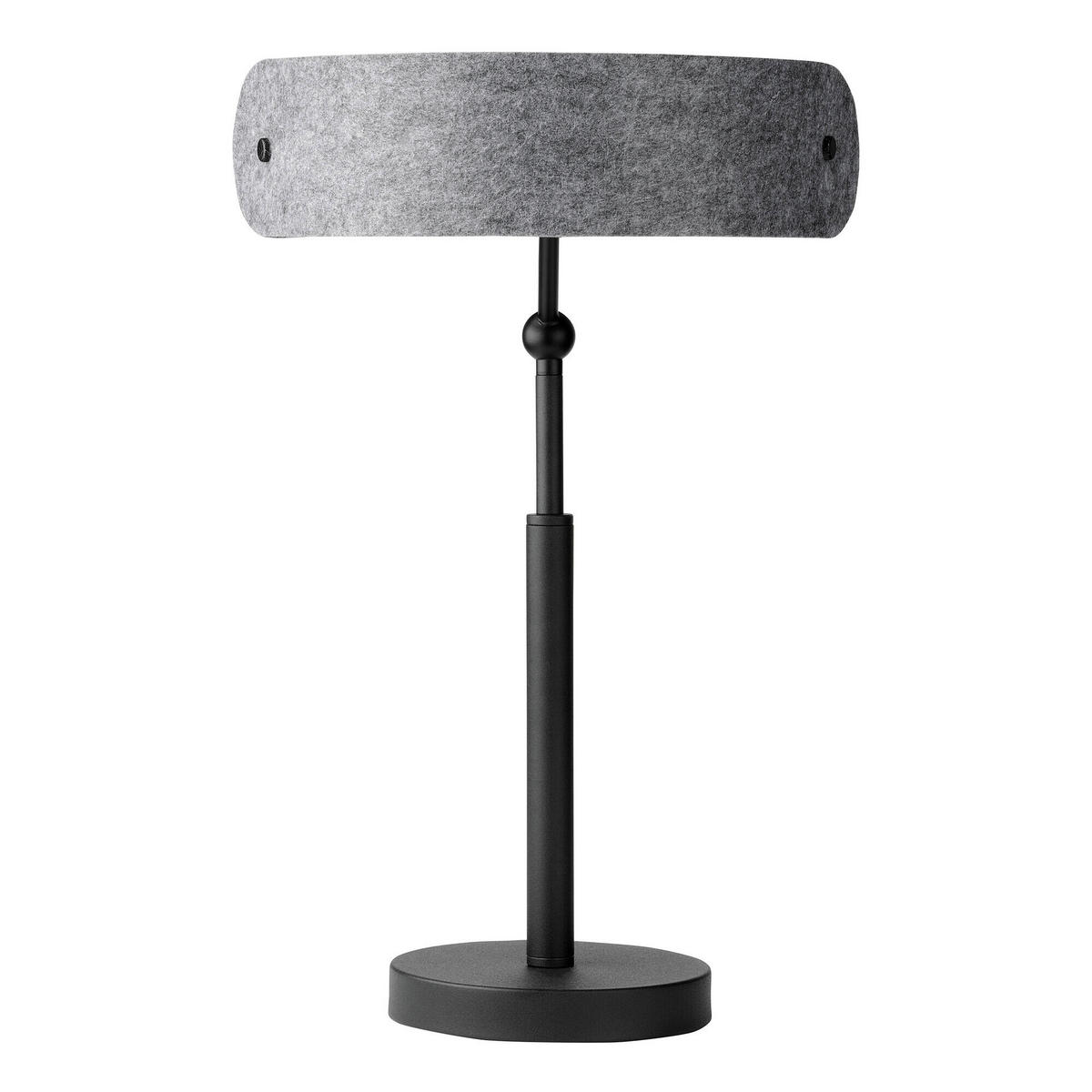 LED-TISCHLEUCHTE 27/43 cm   - Dunkelgrau, Basics, Kunststoff/Textil (27/43cm) - Osram