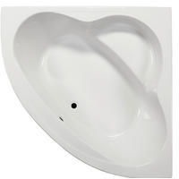 BADEWANNE Wandmontage  140/140/45 cm  - Weiß, KONVENTIONELL, Kunststoff (140/140/45cm)