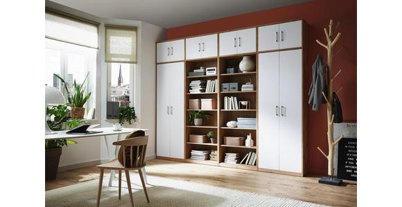 REGAL in 72/148/36 cm Eichefarben - Eichefarben, KONVENTIONELL, Holzwerkstoff (72/148/36cm) - Xora