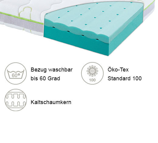 JUGENDMATRATZE - Basics, Textil (140/200cm) - Träumeland