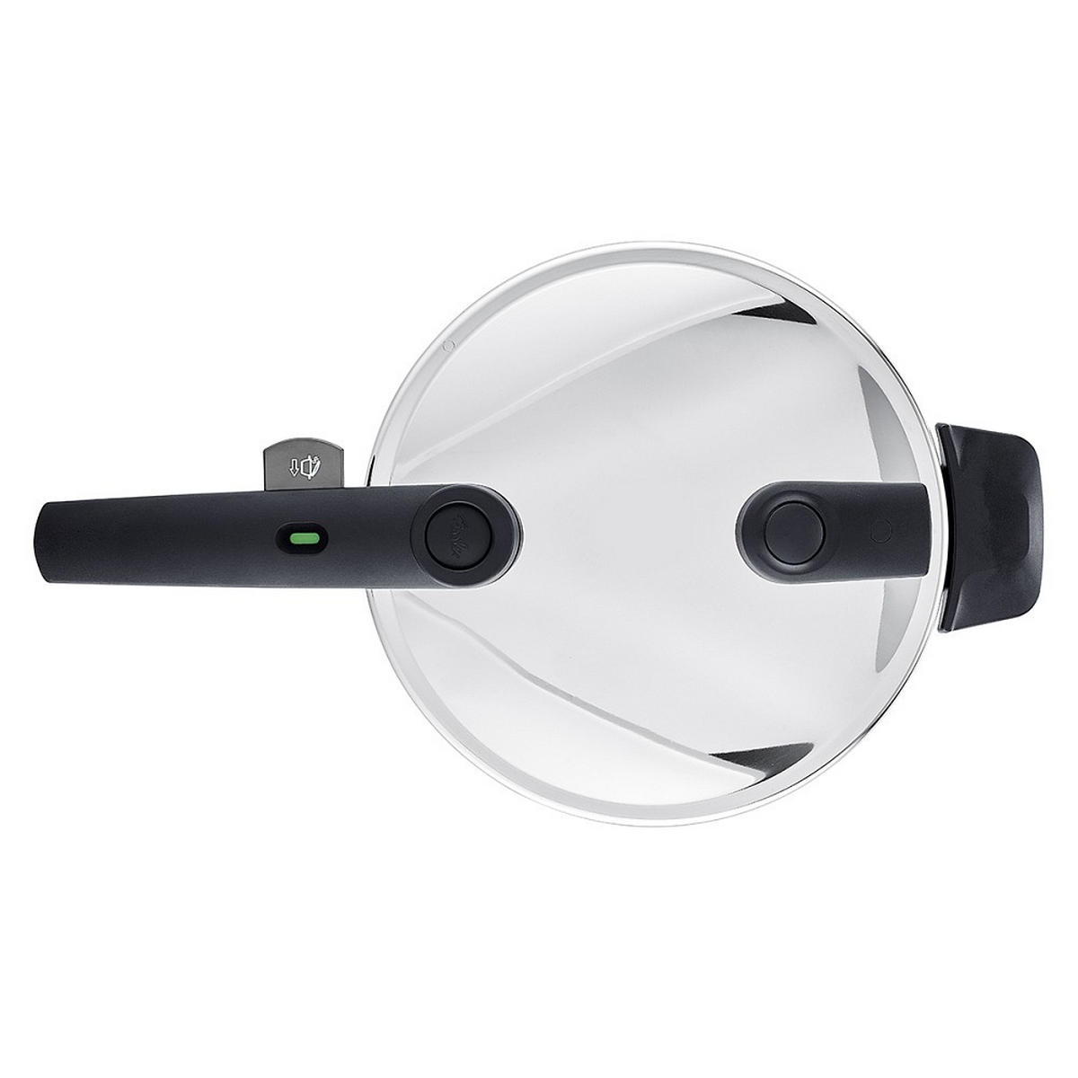 SCHNELLKOCHTOPF VITAQUICK GLOSSY® Poliert 6.0 L  - Silberfarben, Basics, Metall (6l) - Fissler