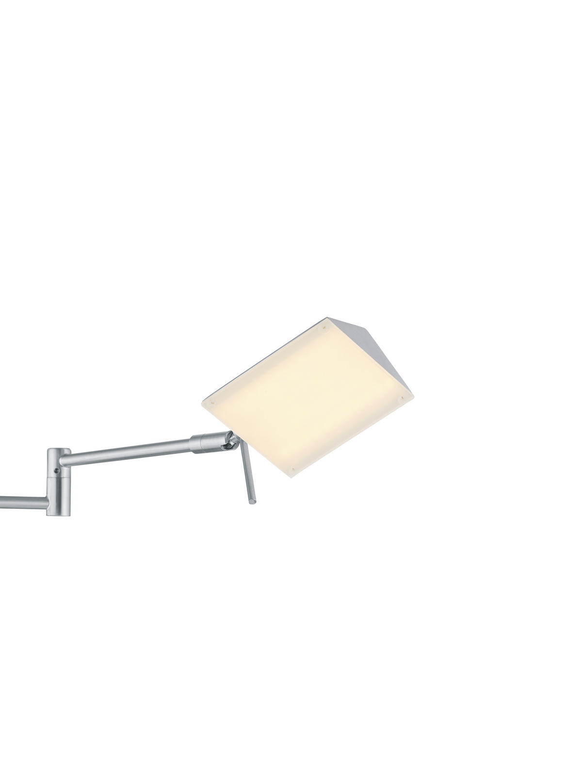 LED-TISCHLEUCHTE Johann 46/64 cm   - Nickelfarben, KONVENTIONELL, Metall (46/64cm) - elements by BANKAMP