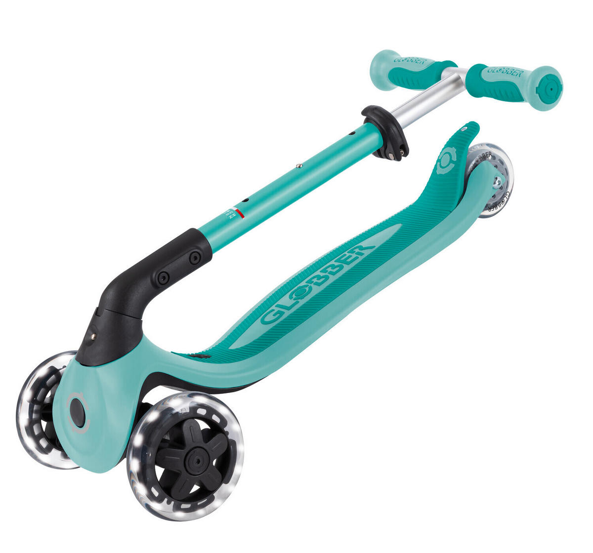 LAUFRAD GO-UP BABY 360 LIGHT 3IN1  - Dunkelgrün/Mintgrün, LIFESTYLE, Kunststoff (75/29,5/102,5cm) - GLOBBER