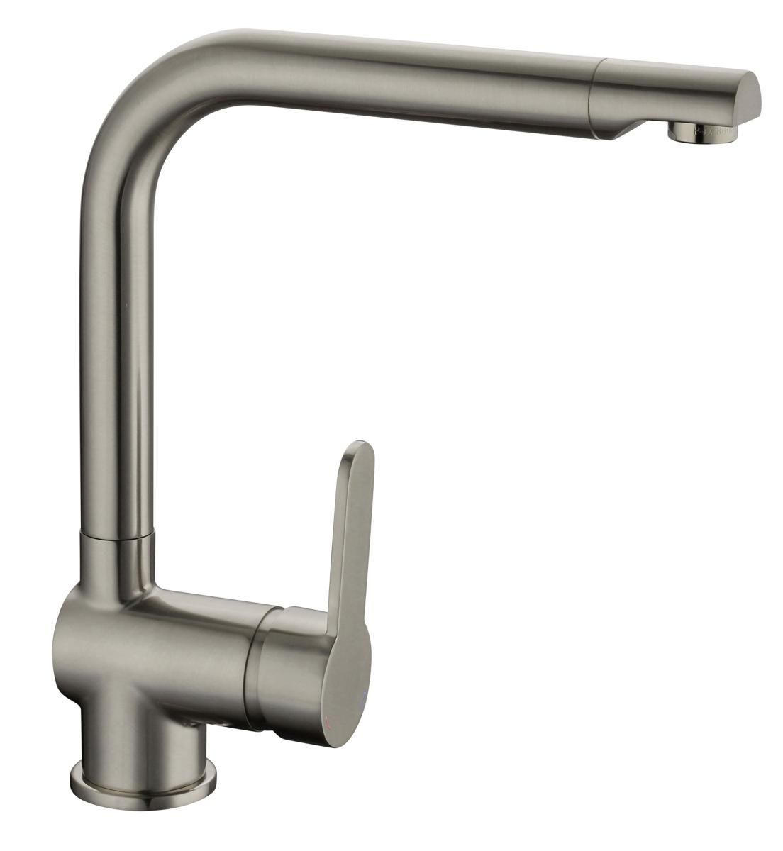 KÜCHENARMATUR - Edelstahlfarben, Basics, Metall (27,3/30/5,7cm) - Xora