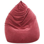 SITZSACK Webstoff  - Rot, KONVENTIONELL, Textil (65/75/95cm) - Xora