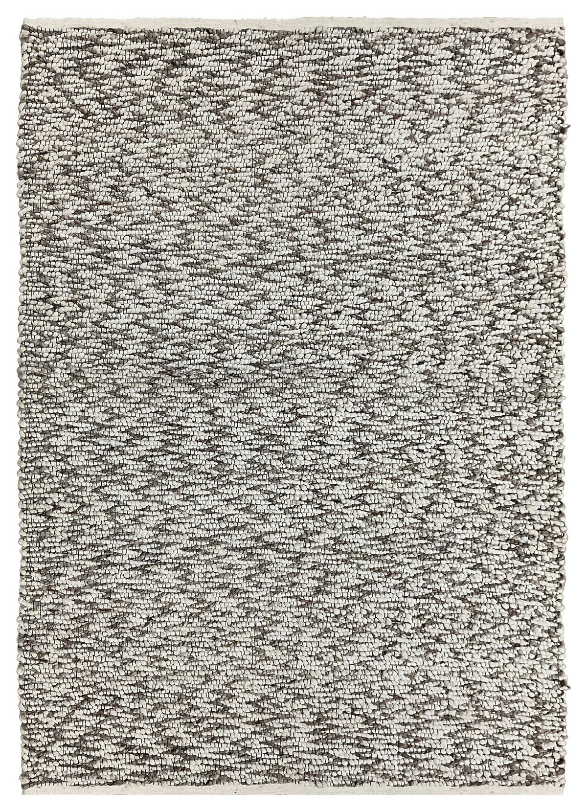 HANDWEBTEPPICH 160/230 cm Creme, Hellbraun  - Hellbraun/Creme, KONVENTIONELL, Textil (160/230cm) - Linea Natura