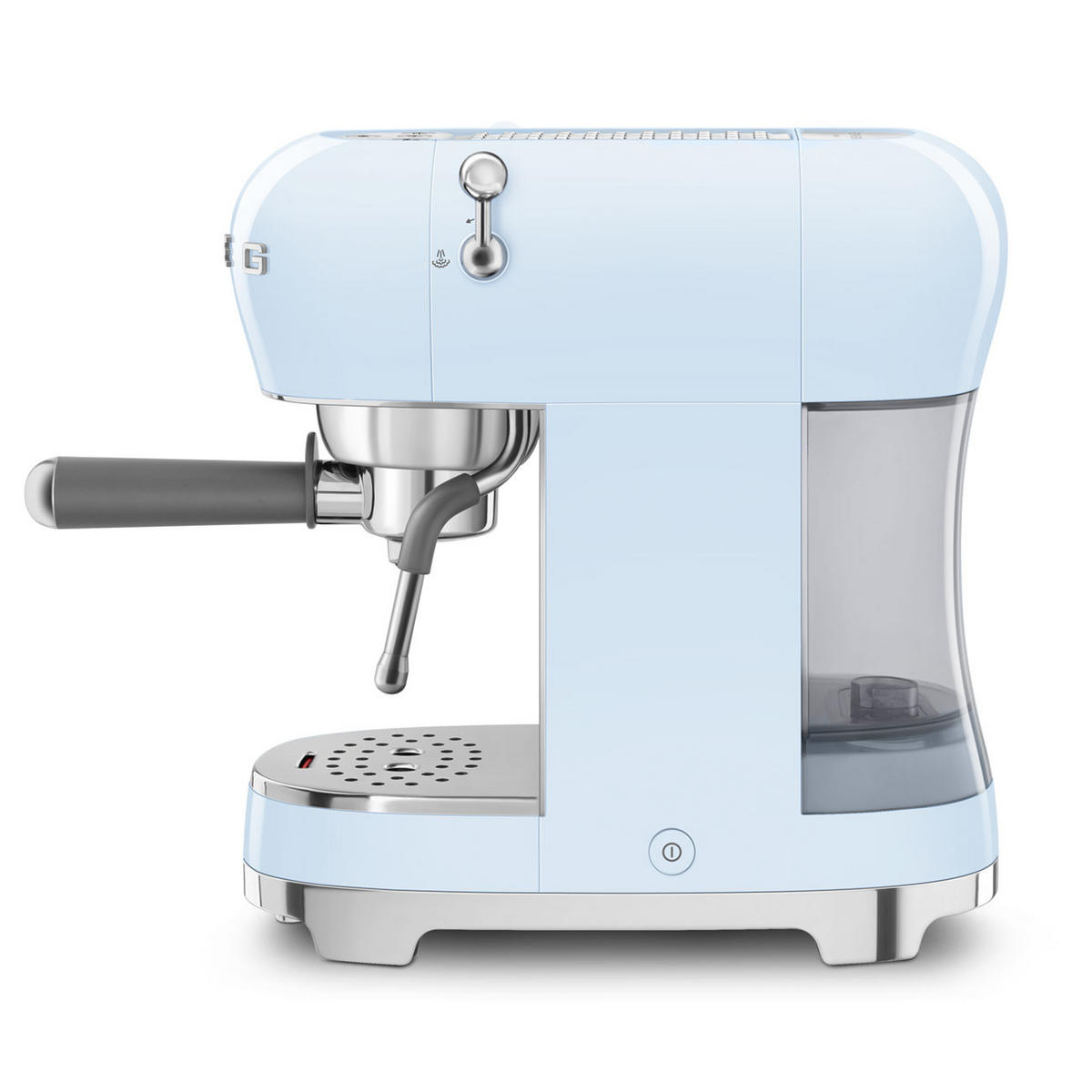 ESPRESSOMASCHINE 50´s Style  - Pastellblau, Design, Kunststoff/Metall (14,9/33/32,9cm) - SMEG