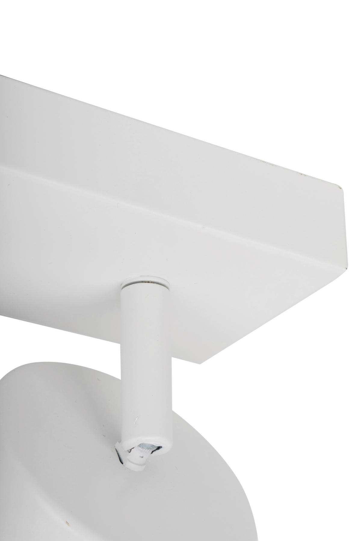 LED-STRAHLER Puk 56/8/10,8 cm   - Weiß, Design, Metall (56/8/10,8cm) - Novel