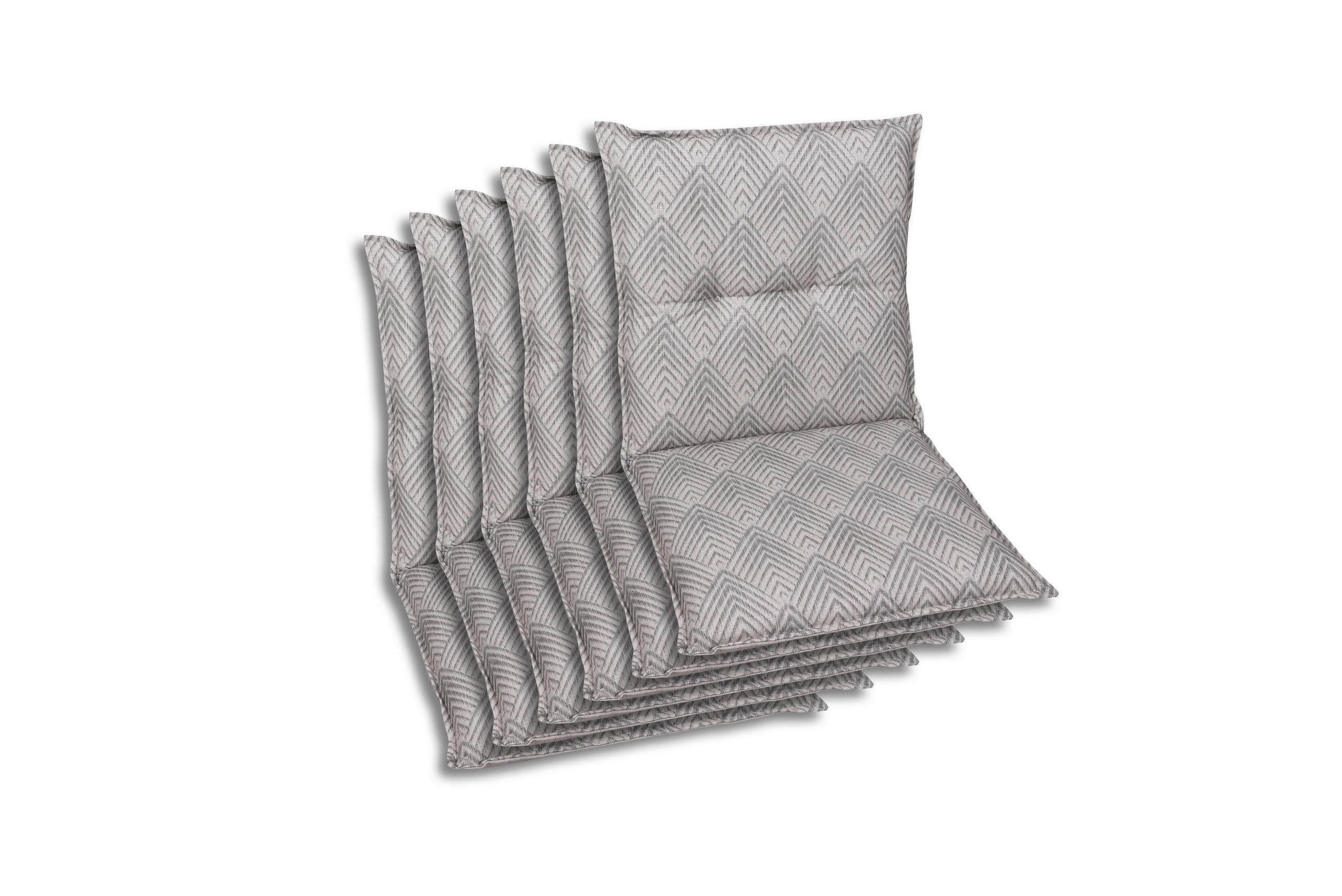 SESSELAUFLAGENSET Graphik  - Beige, Basics, Textil (50/7/100cm)