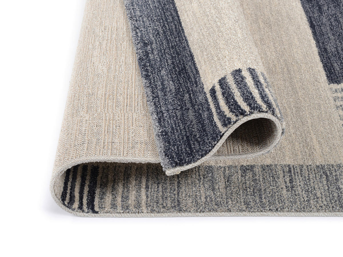 LÄUFER 80/250 cm Palazzo Lobo  - Blau/Grau, KONVENTIONELL, Textil (80/250cm) - Novel