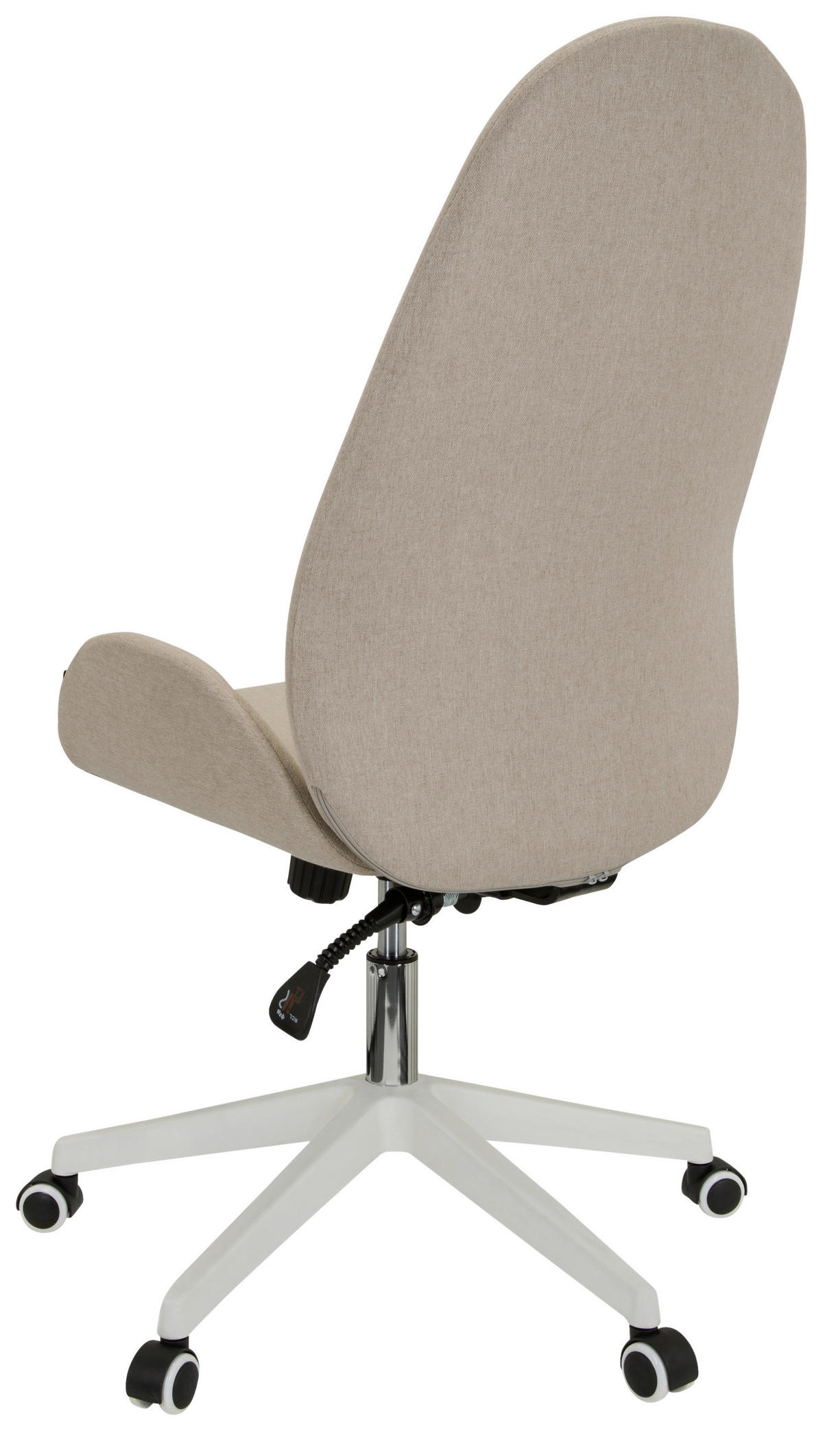 DREHSTUHL Flachgewebe Beige  - Beige/Weiß, Basics, Kunststoff/Textil (56/104/58cm) - MID.YOU