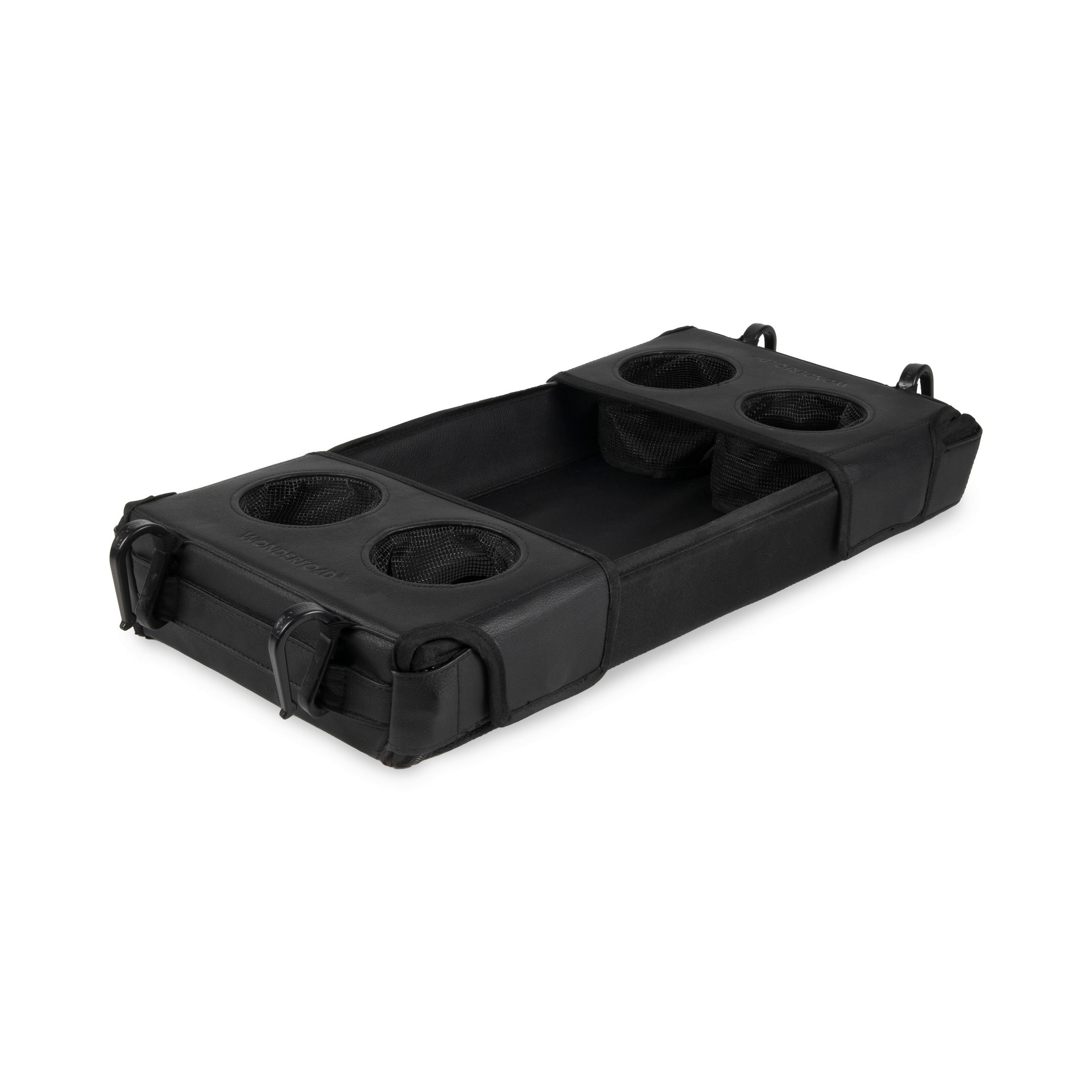 BECHERHALTER - Schwarz, Basics, Kunststoff (23.5/52.07/7.62cm) - WONDERFOLD