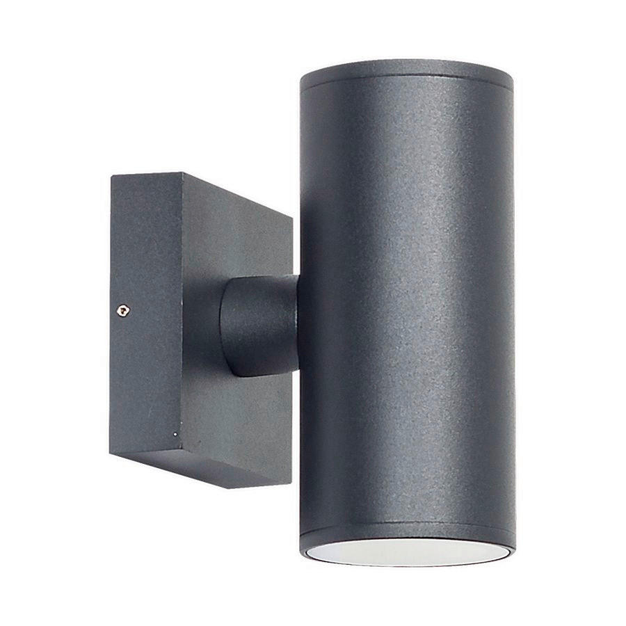 Aplică De Exterior    - negru, Basics, sticlă/metal (14.5/8.5/11.5cm)