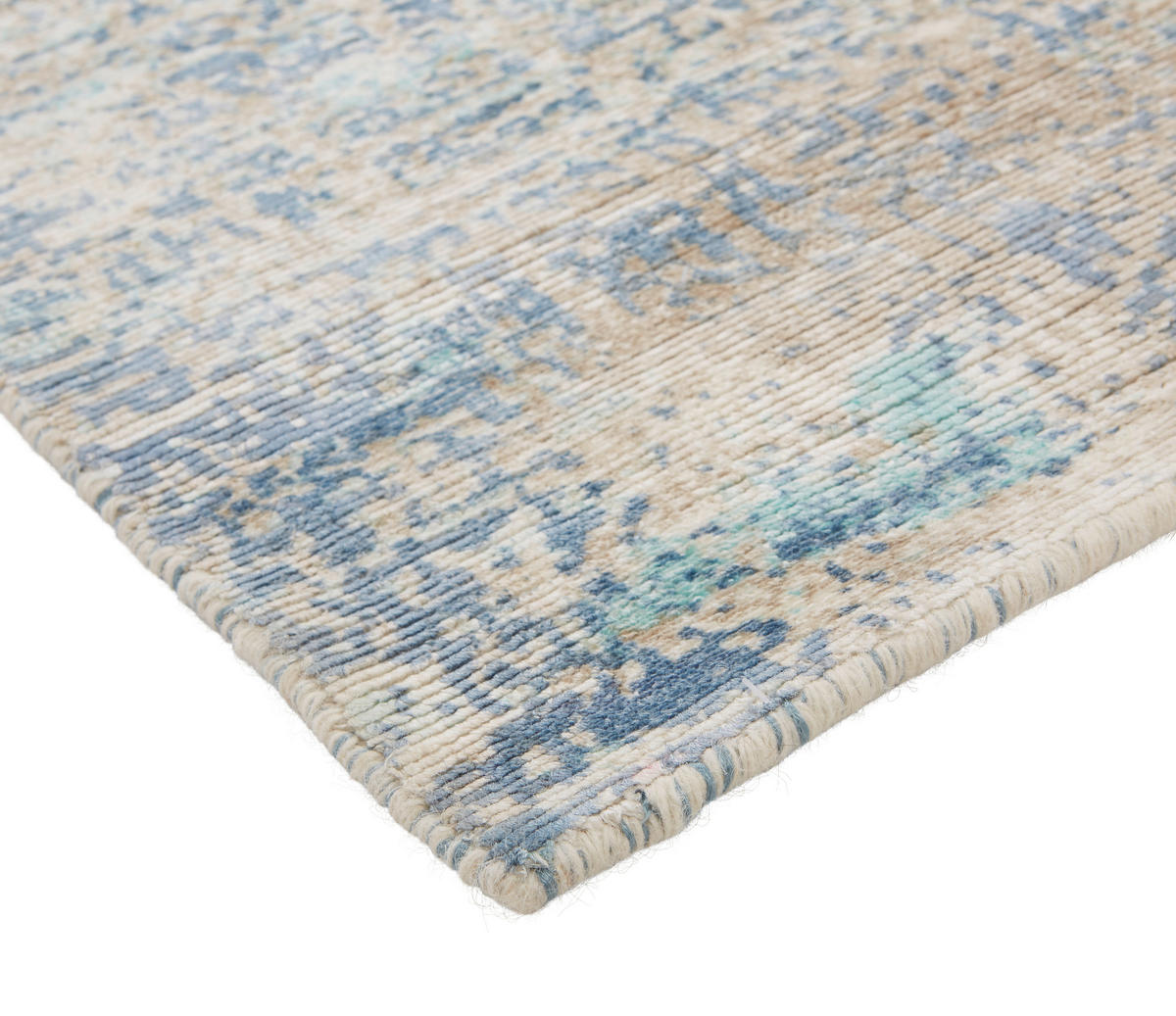 ORIENTALISK MATTA 80/200 cm Sky Dancer Blau  - blå, Trend, textil/naturmaterial (80/200cm) - Cazaris