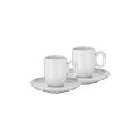 TASSENSET BARISTA 2-teilig  - Weiss, Design, Keramik - WMF