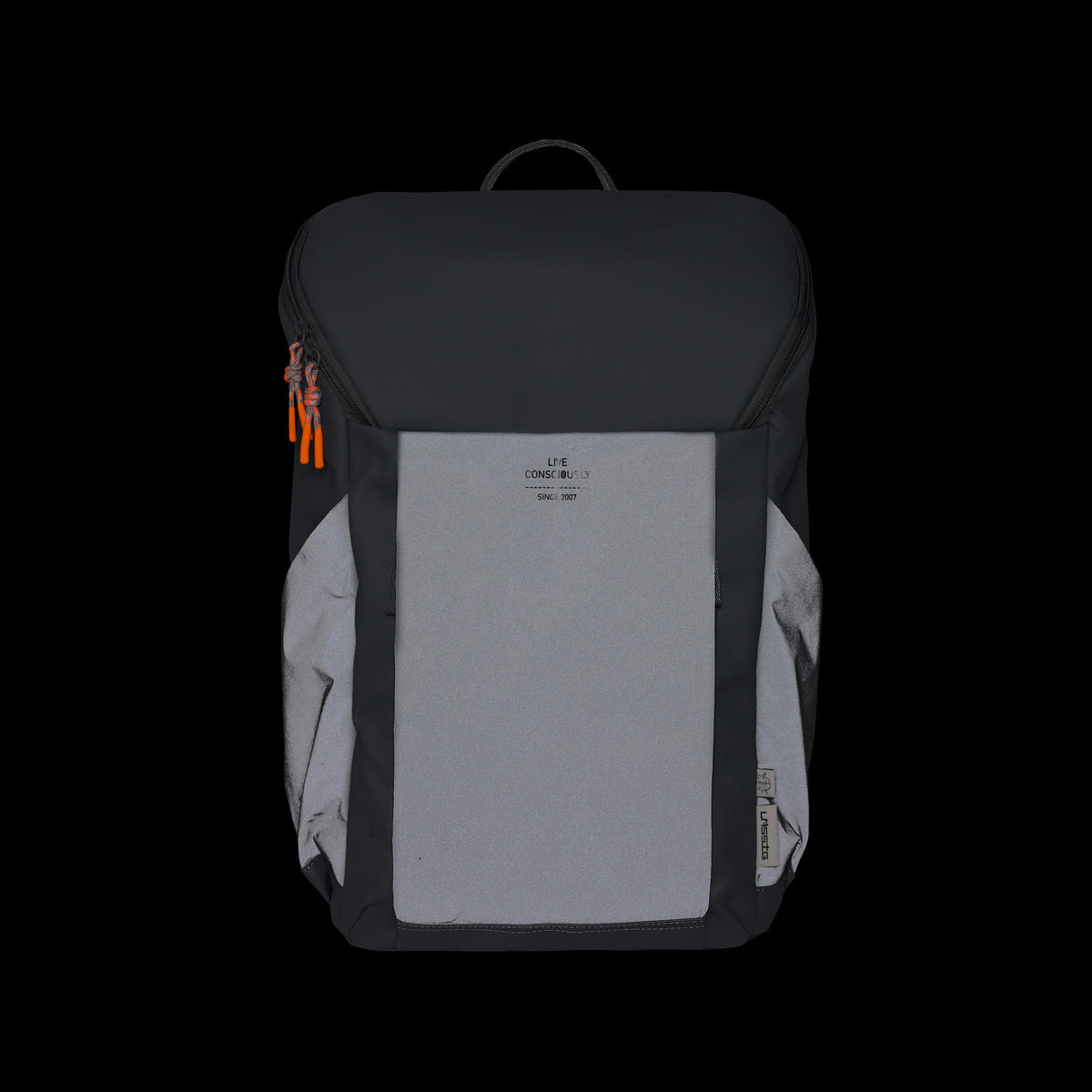 WICKELRUCKSACK Slender Up  - Anthrazit, Basics, Textil (34/15/46cm) - Lässig