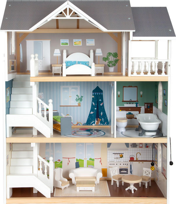 small foot Puppenhaus Mehrfarbig 63x76x32 cm