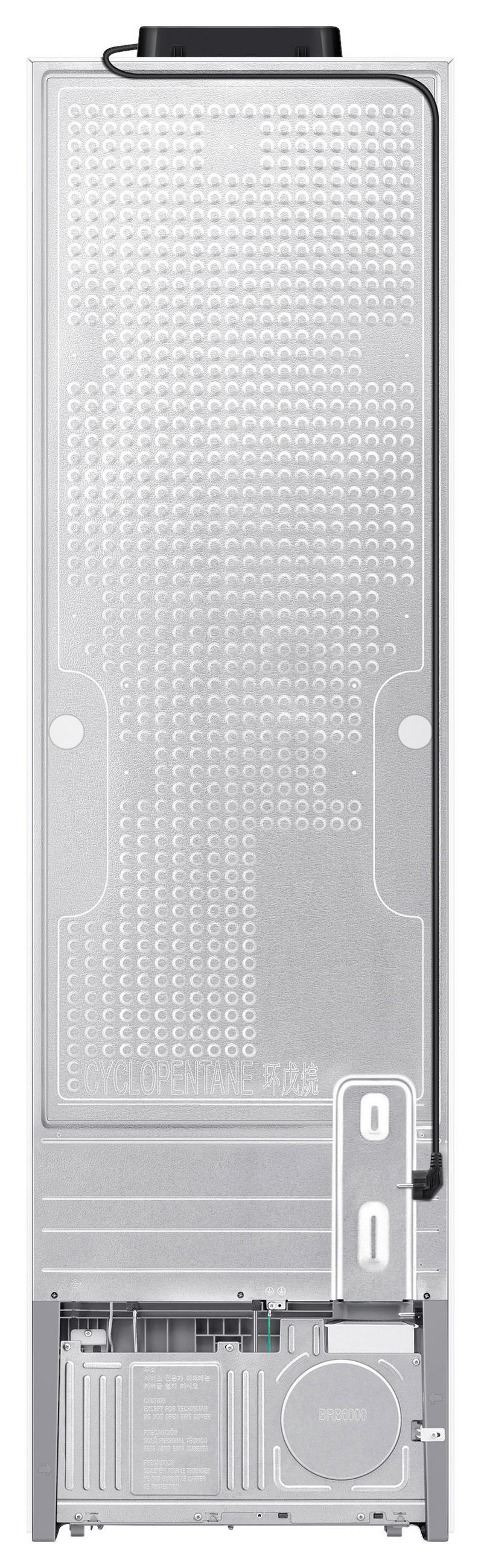 KÜHLSCHRANK 54/193,5/55 cm BRB80F30ADF0EF  - Edelstahlfarben/Weiß, Basics, Glas/Metall (54/193,5/55cm) - Samsung