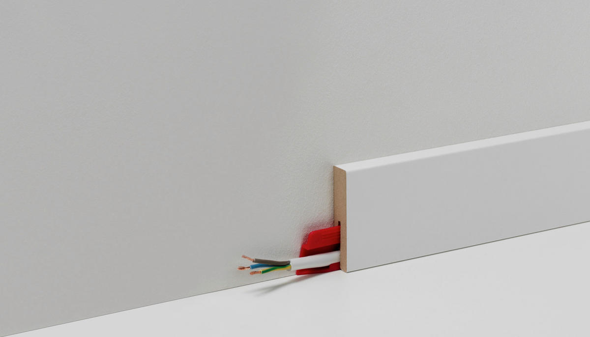 CLIPHOLDER - Hellrot, Basics, Karton (7/3/1cm) - Parador