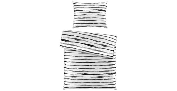 BETTWÄSCHE 140/200 cm  - Schwarz/Weiß, Trend, Textil (140/200cm) - Esposa