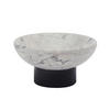 SEIFENSCHALE - Schwarz/Weiß, Basics, Stein (12/6cm) - Aquanova