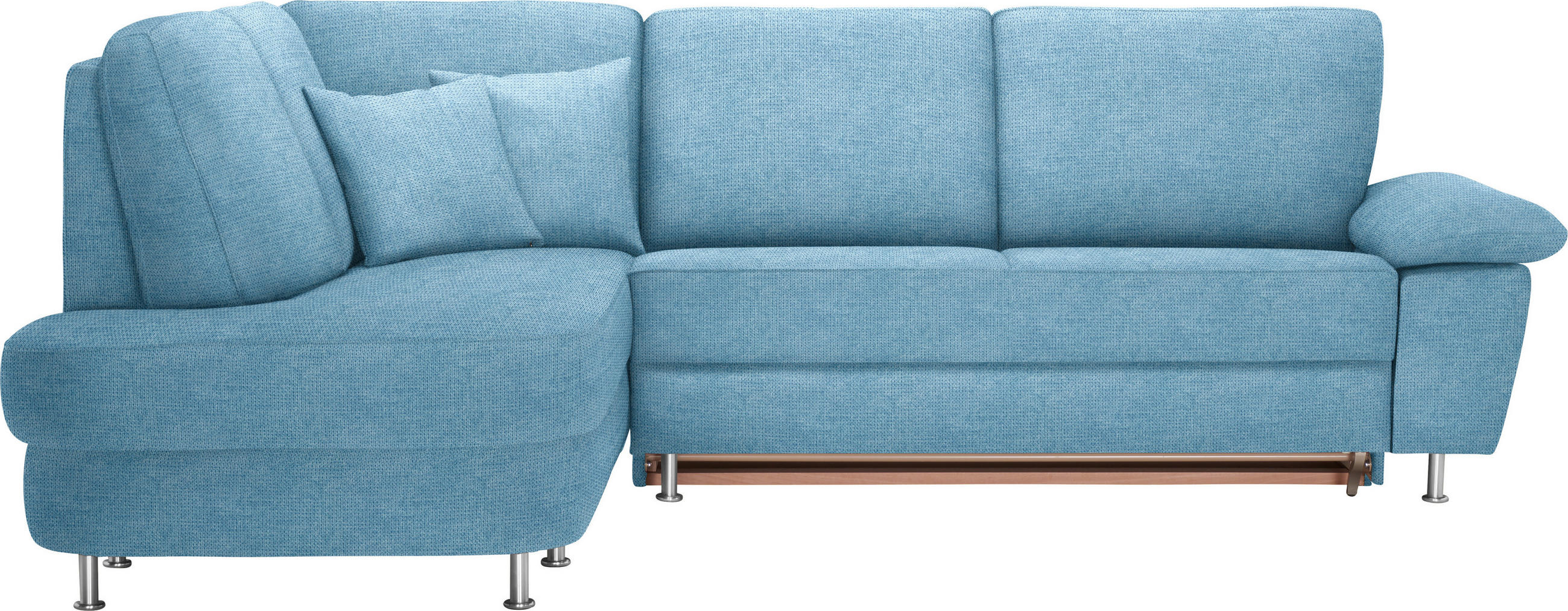 Ada Austria ROHOVÁ SEDACIA SÚPRAVA, textil, svetlomodrá