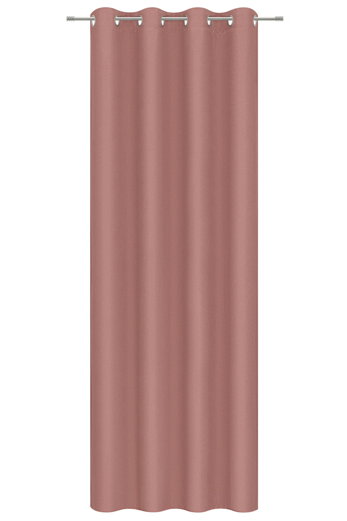 ÖSENSCHAL MINOS blickdicht 130/245 cm   - Rosa, Basics, Textil (130/245cm) - Esposa