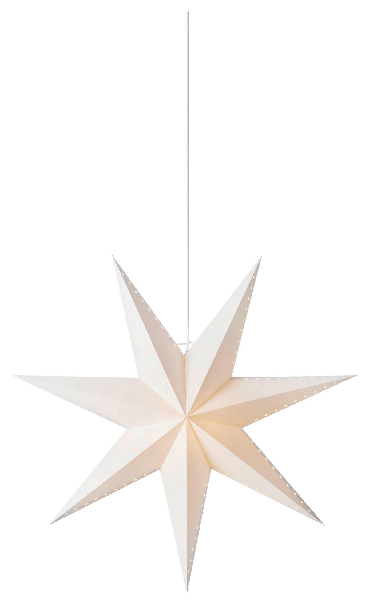 DEKOSTERN LIVELY  - Weiß, Basics, Papier (60/60/16cm) - Markslöjd