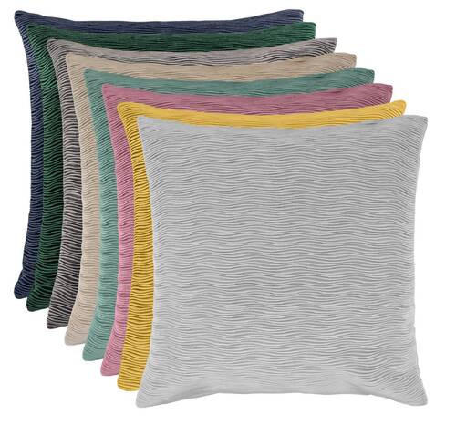 DÍSZPÁRNAHUZAT 50/50 cm  - sárga, Basics, textil (50/50cm) - Novel