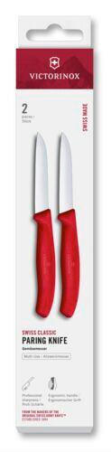 MESSERSET 2-teilig  - Rot, Basics, Kunststoff - Victorinox
