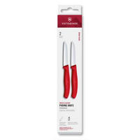 MESSERSET 2-teilig  - Rot, Basics, Kunststoff - Victorinox