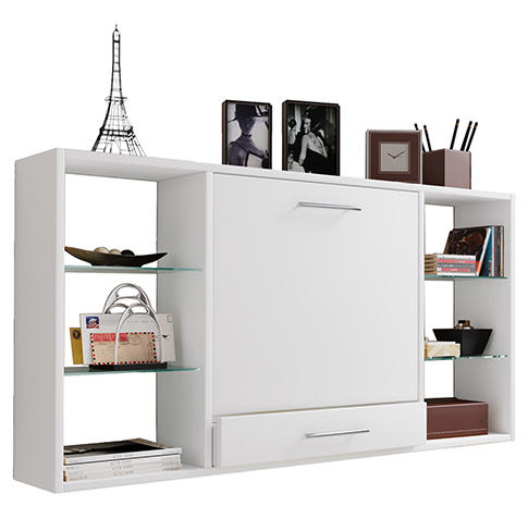 Laptoptisch Klappbar Mit Stauraum B: 115 Cm Teala Weiß