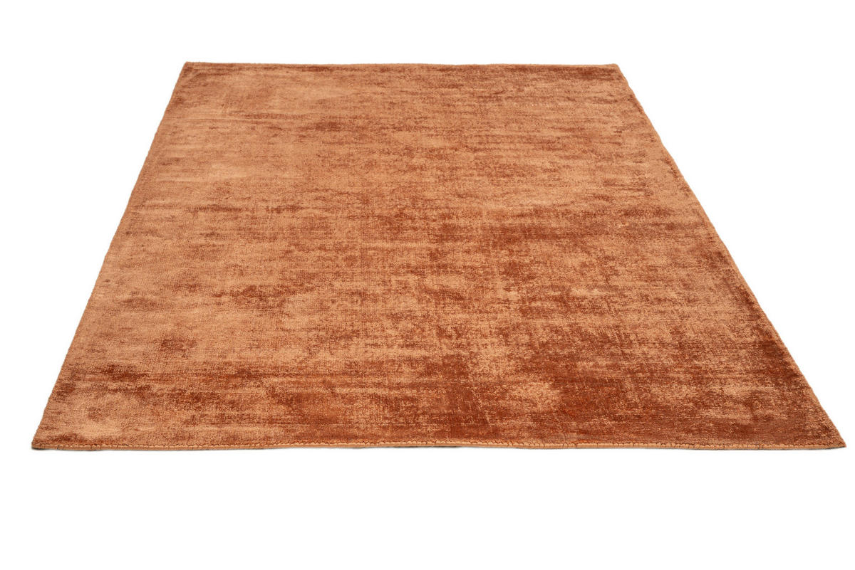 HANDWEBTEPPICH 190/290 cm Kupferfarben  - Kupferfarben, Basics, Textil (190/290cm) - Tom Tailor