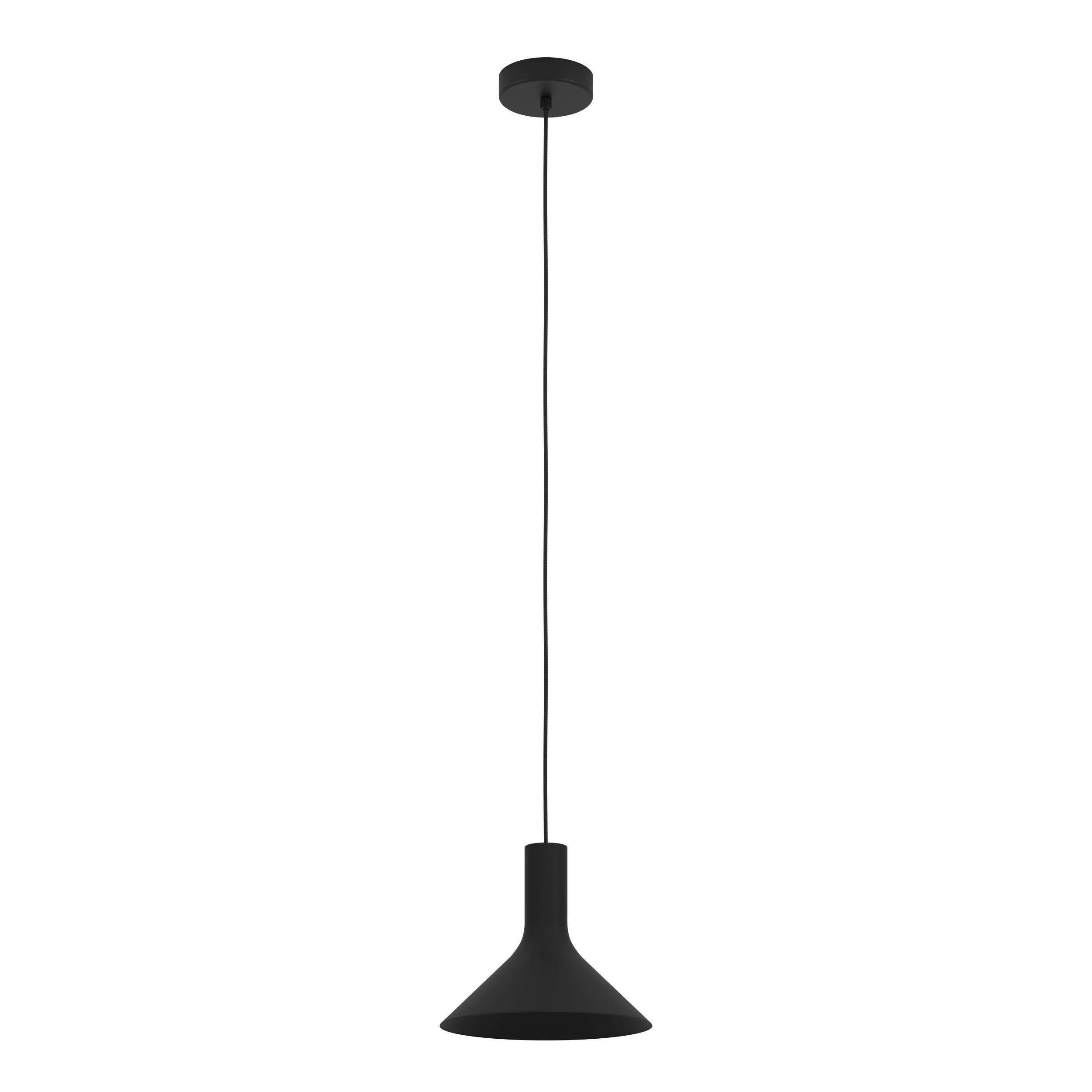 HÄNGELEUCHTE 25/150 cm  - Schwarz, Design, Metall (25/150cm) - Eglo