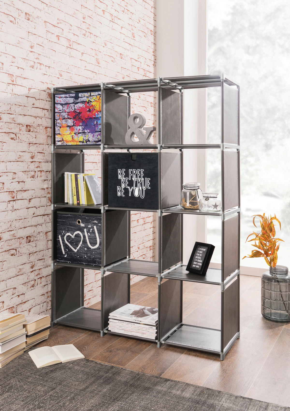 SKLOPIVA KUTIJA   32/32/32 cm   - Design, plastika (32/32/32cm) - Carryhome