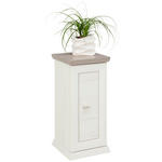 BLUMENSTÄNDER in Holzwerkstoff 30/30/65 cm  - Weiß/Grau, LIFESTYLE, Holzwerkstoff (30/30/65cm) - Hom`in